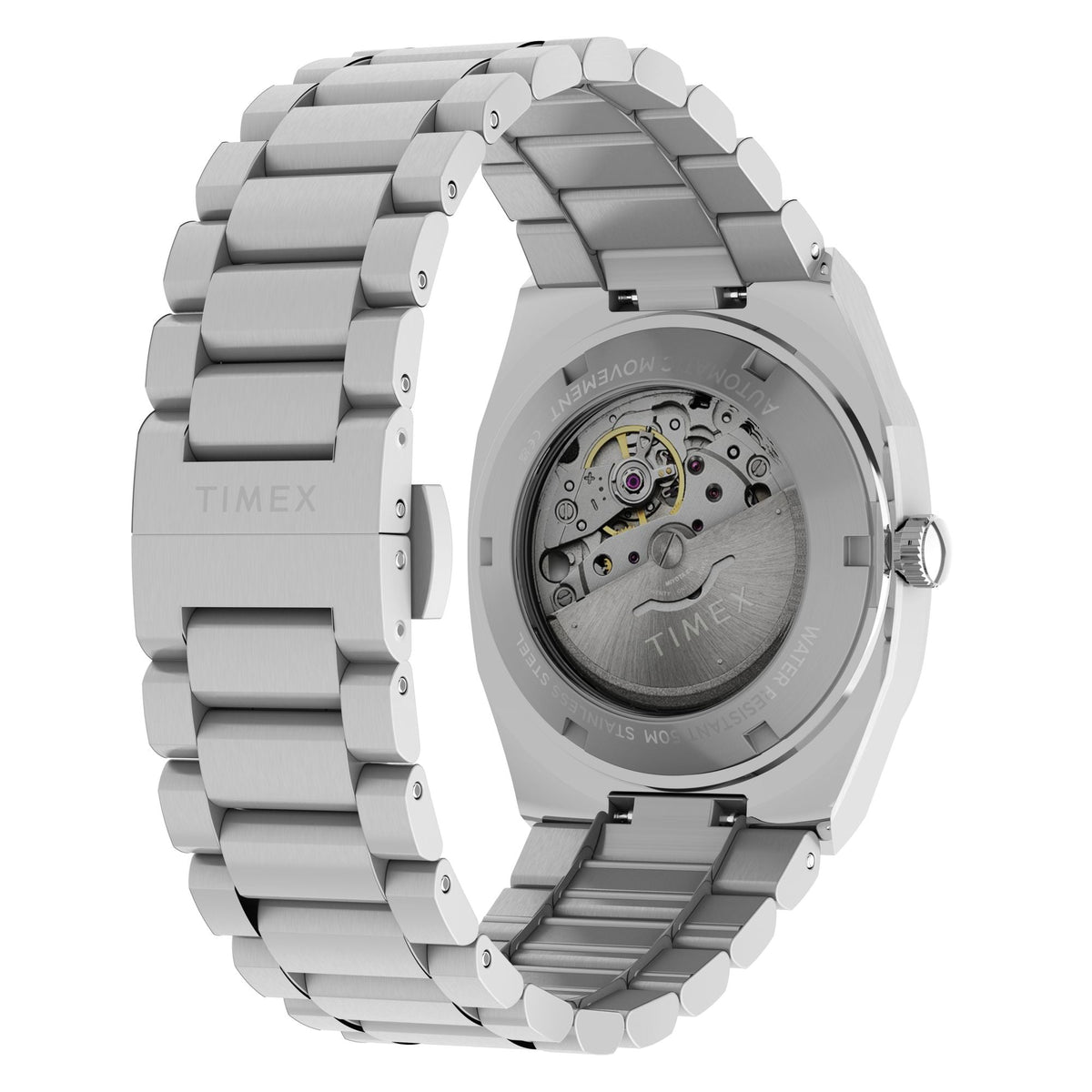 Timex E Line Automático de caballero correa de metal – TW6A00700