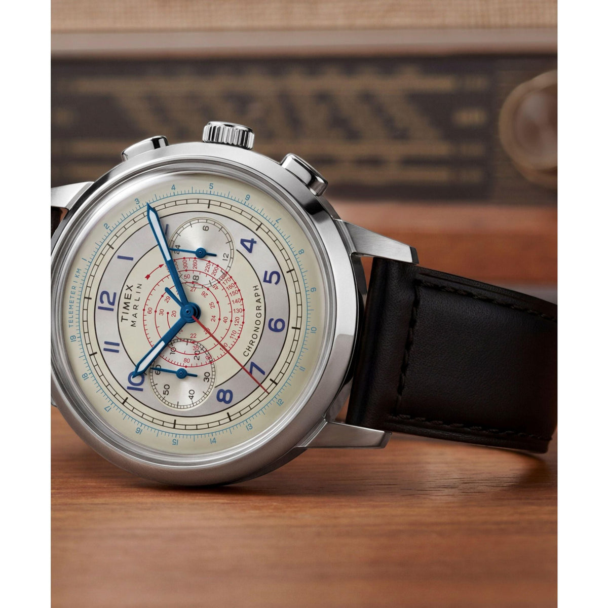 Timex Marlin Neo de hombre correa de cuero – TW6A01200