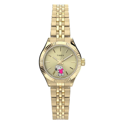 Timex Legacy Peanuts Mini de dama correa de metal snoopy – TW6A07400