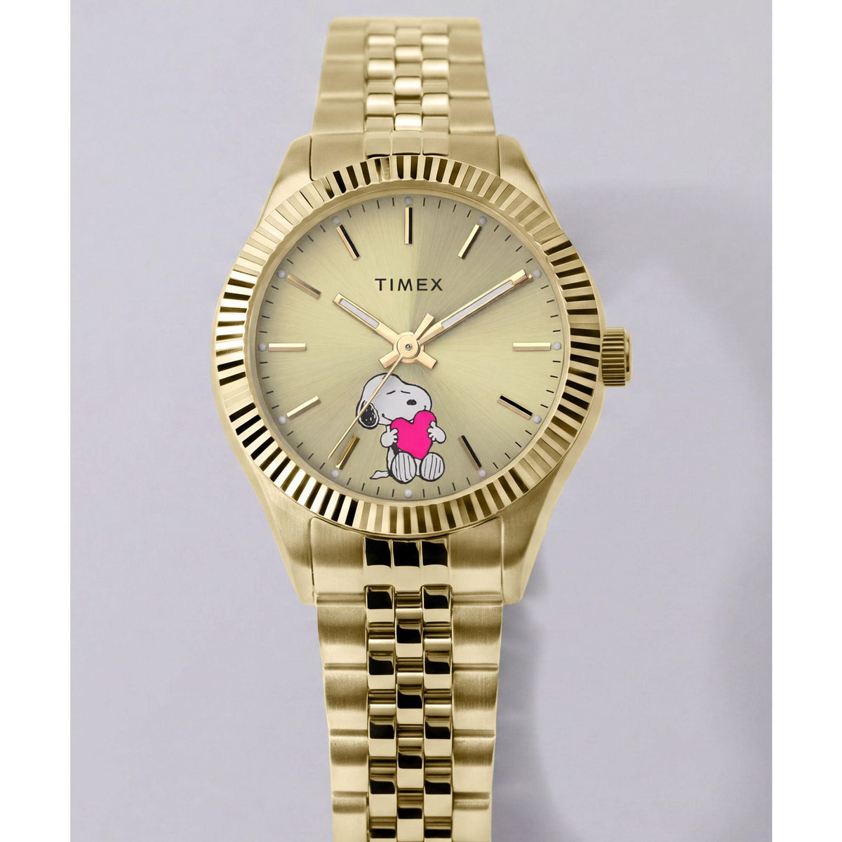 Timex Legacy Peanuts Mini de dama correa de metal snoopy – TW6A07400