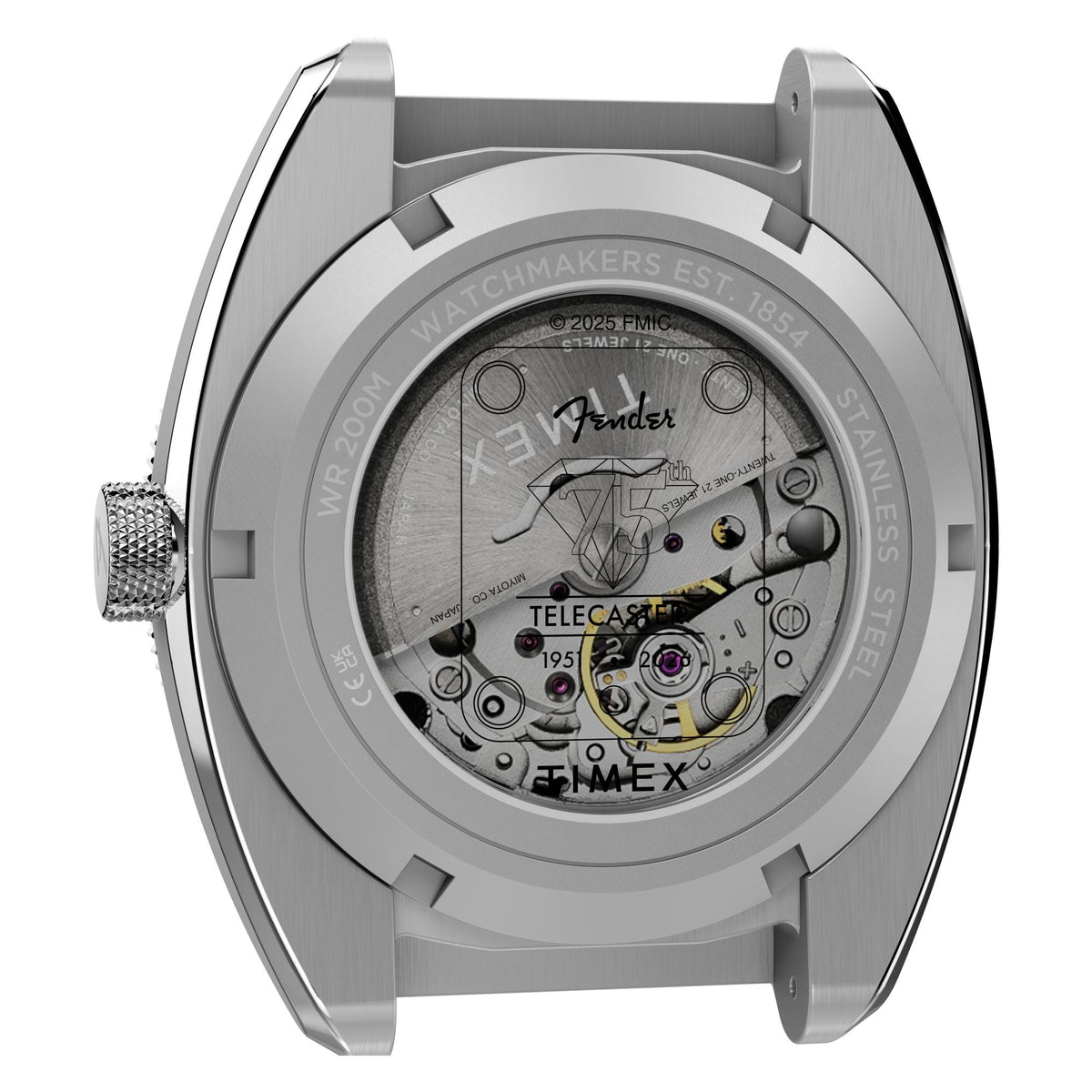 Timex Fender Automático de hombre correa de cuero – TW6A14600
