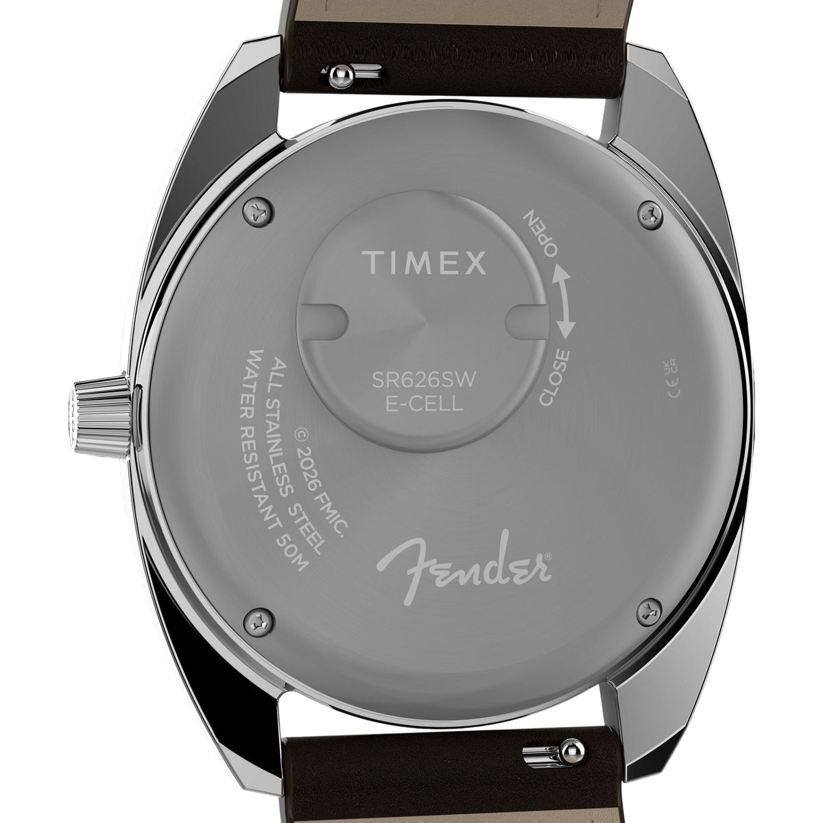 Timex Fender Automático de caballero pulsera de piel – TW6A14700