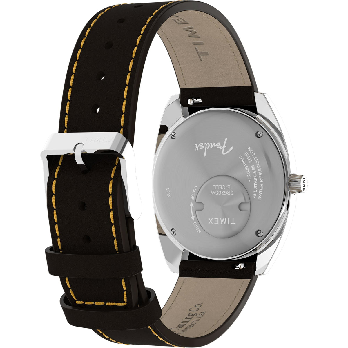 Timex Fender Automático de caballero pulsera de piel – TW6A14700