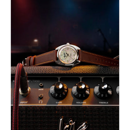 Timex Fender Automático de caballero pulsera de piel – TW6A14700