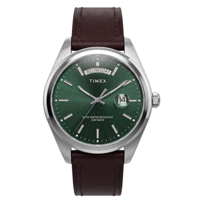 Timex Trend de caballero correa de cuero – TWG068800