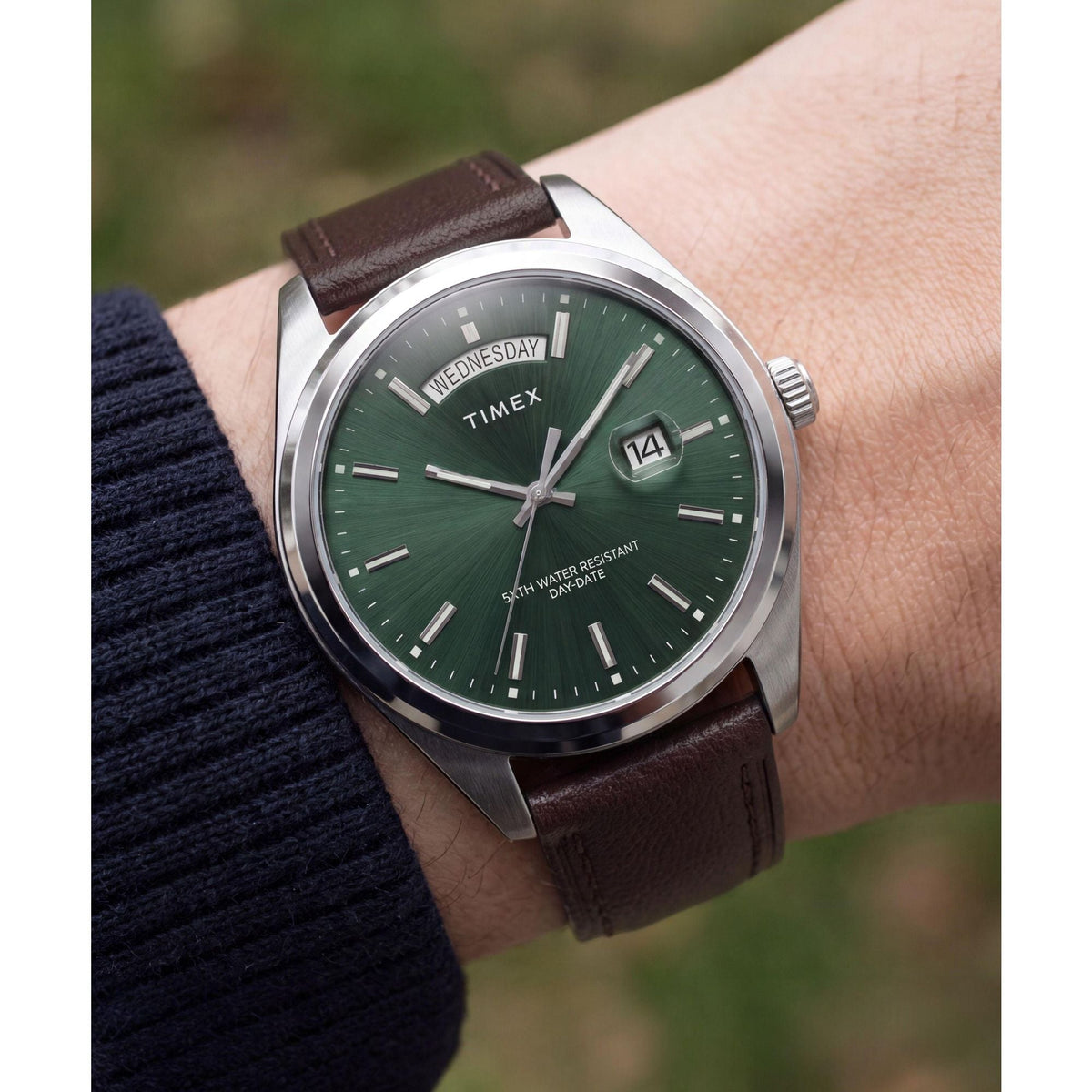 Timex Trend de caballero correa de cuero – TWG068800