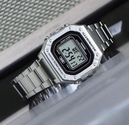 Casio para Caballero, Illuminator con Cronógrafo – W-218HD-1AV