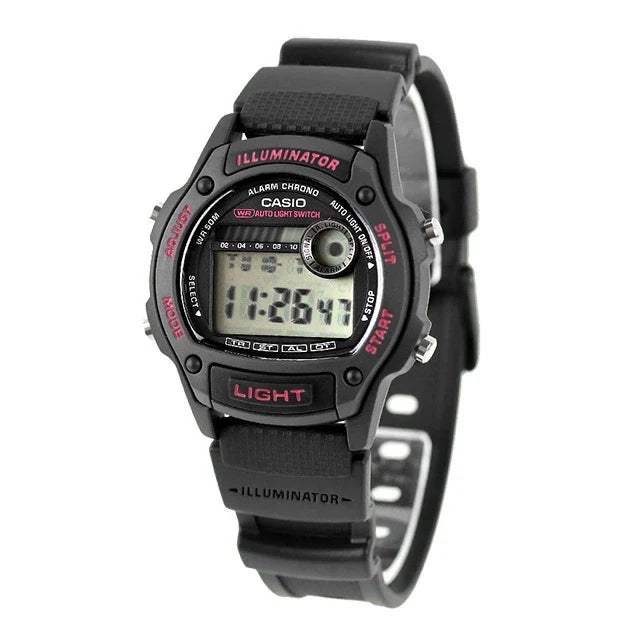 Casio de caballero correa de silicona – W-220H-1A2V