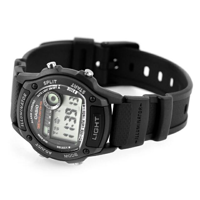 Casio de hombre corea de silicona – W-220H-1AV