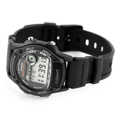 Casio de hombre corea de silicona – W-220H-1AV