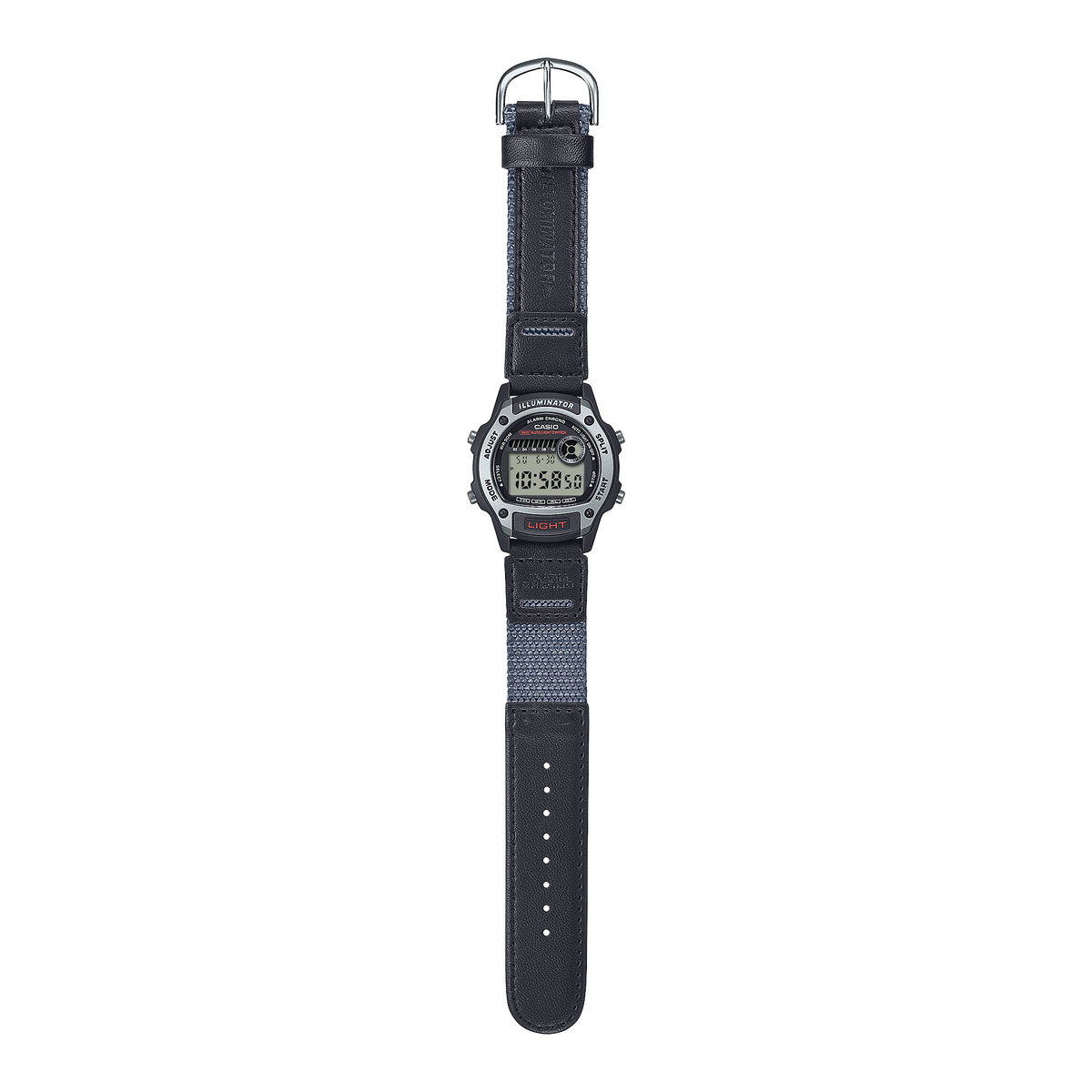 Casio Digital de hombre correa de tela – W-220HF-8AVCF