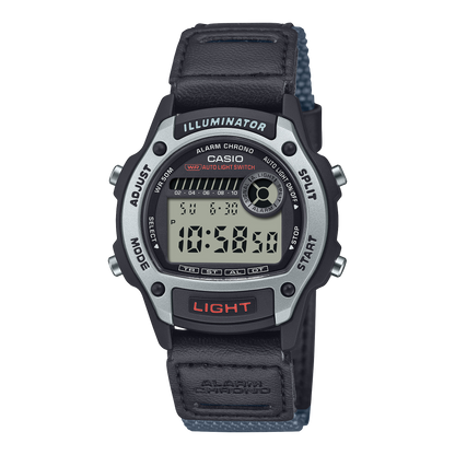Casio Digital de hombre correa de tela – W-220HF-8AVCF