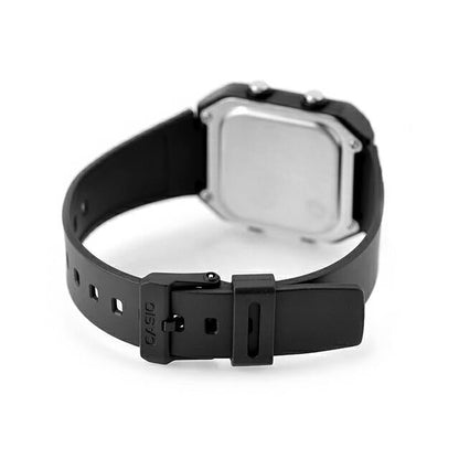 Casio digital de unisex correa de silicona – W-221H-1BV