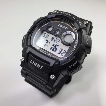 Casio para Hombre, Alarma Vibrante Super Illuminantor – W-735H-1AV