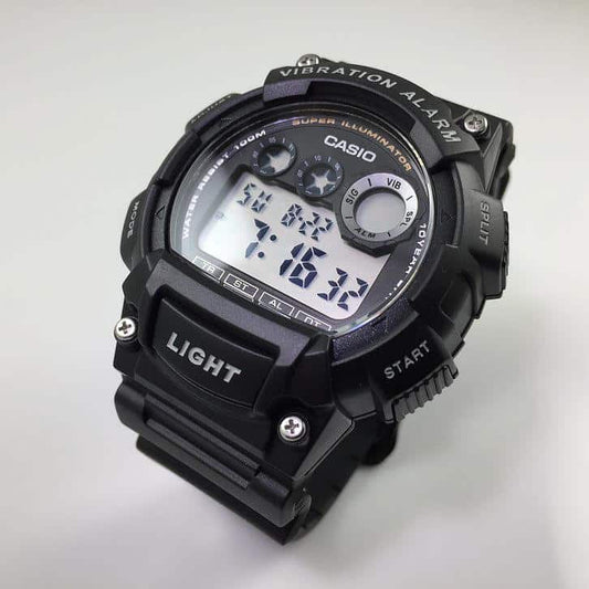 Casio para Hombre, Alarma Vibrante Super Illuminantor – W-735H-1AV