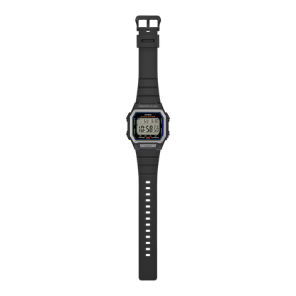 Casio digital de hombre correa de caucho – W-738H-1AV