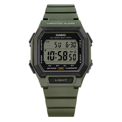 Casio de hombre correa de resina digital – W-738H-3AV