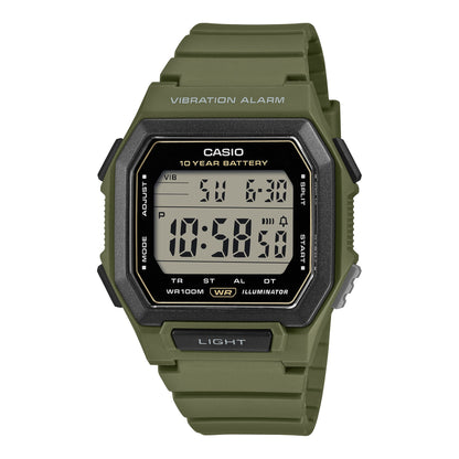 Casio de hombre correa de resina digital – W-738H-3AV