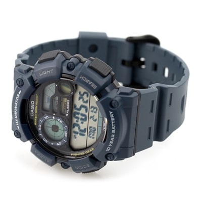 Casio para Hombre, Fishing Gear, Fase Lunar – WS-1500H-2AV