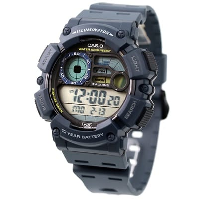 Casio para Hombre, Fishing Gear, Fase Lunar – WS-1500H-2AV