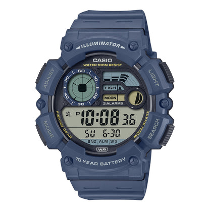 Casio para Hombre, Fishing Gear, Fase Lunar – WS-1500H-2AV