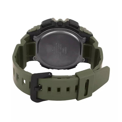 Casio Digital para Caballero con Correa de Caucho, Fishing Gear y Fase Lunar – WS-1500H-3BV