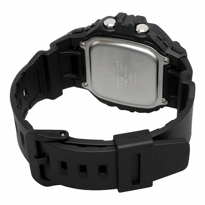 Casio Gráfica de marea, Illuminator, 10 años de batería, Fase Lunar para Hombre – WS-1700H-1AV