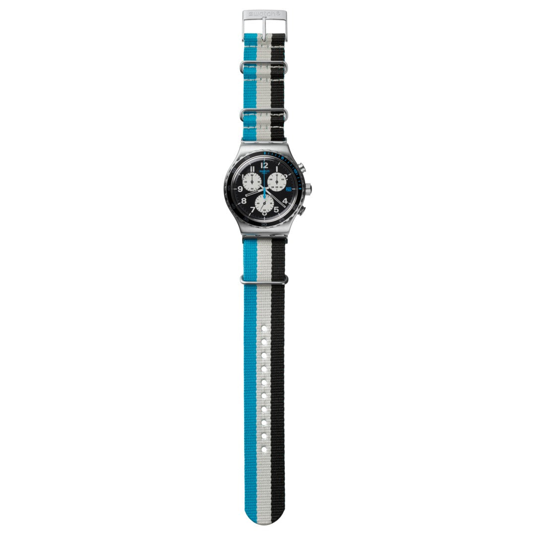 Swatch Skybond de hombre correa de tela – YVS409