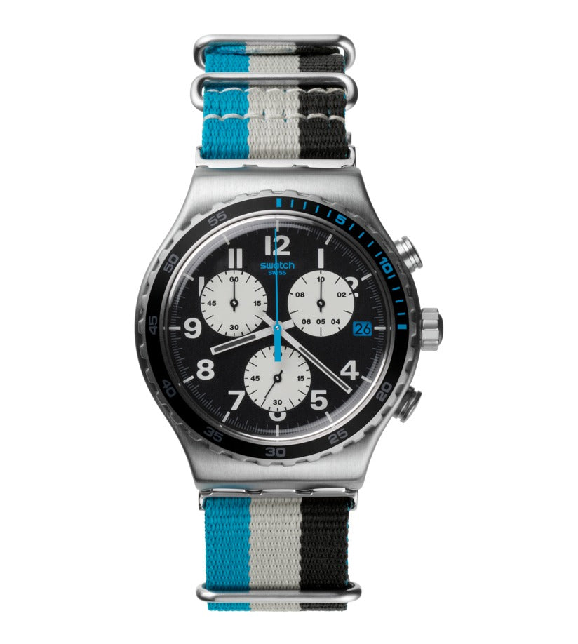 Swatch Skybond de hombre correa de tela – YVS409
