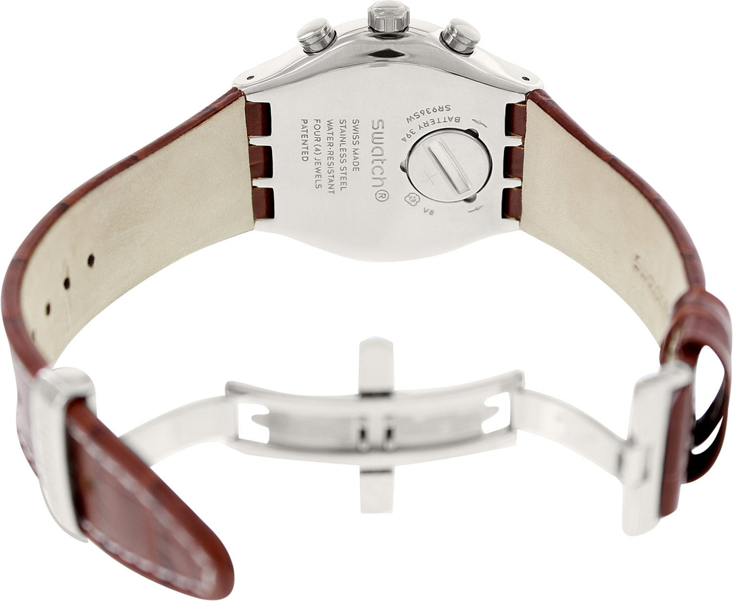 Swatch Back To the Roots de caballero correa de piel – YVS414