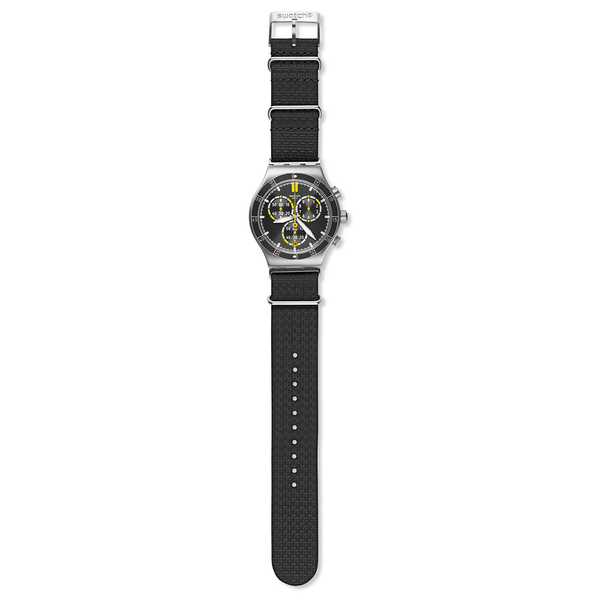 Swatch Orange Teeth de hombre correa de tela – YVS422