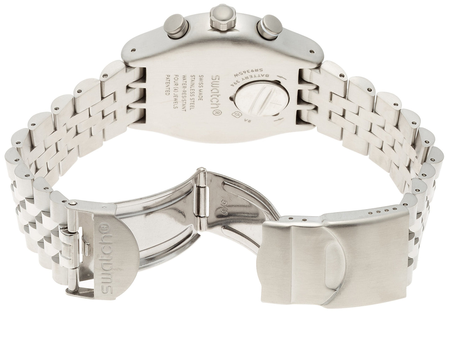 Swatch Destination Upper East de caballero correa de metal – YVS425G
