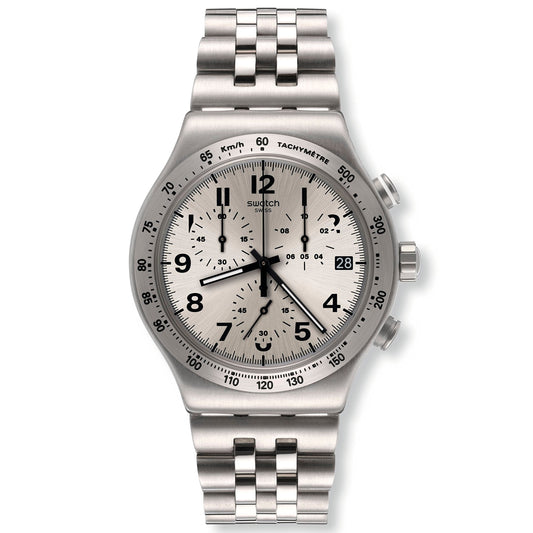 Swatch Destination Upper East de caballero correa de metal – YVS425G