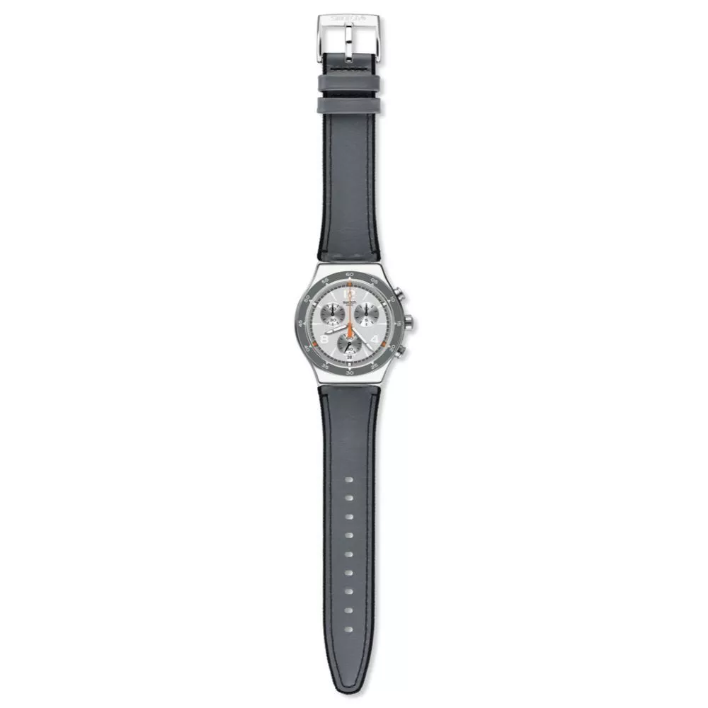 Swatch Irony de caballero banda de piel – YVS446