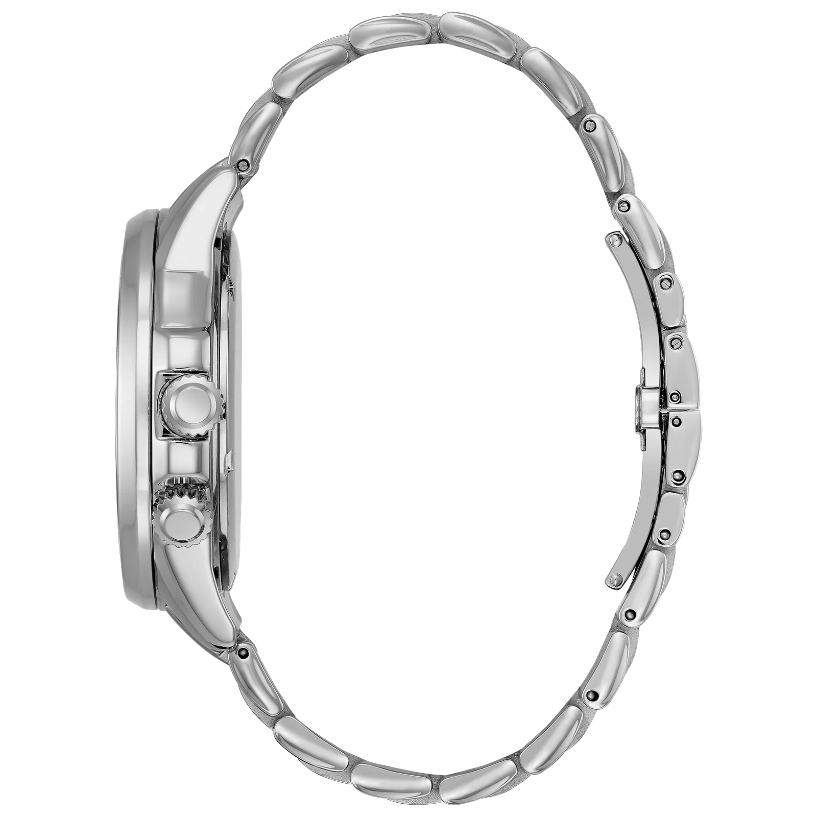 bu2021-51l Reloj Citizen Calendrier Eco-drive de hombre pulsera de metal 44mm