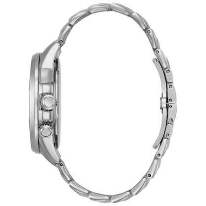 bu2021-51l Reloj Citizen Calendrier Eco-drive de hombre pulsera de metal 44mm