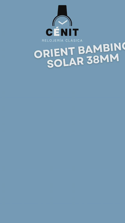 Orient Bambino 38MM Pulsera de Cuero Café Oscuro RA-WK0004L