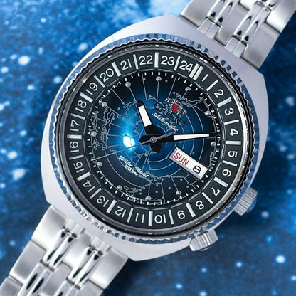Orient Revival Análogo para Caballero pulsera de Metal – RA-AA0E03L