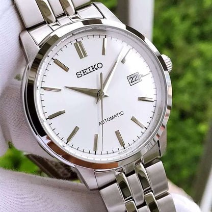 Seiko Análogo para Hombre con Brazalete de Metal – SRPH85K1